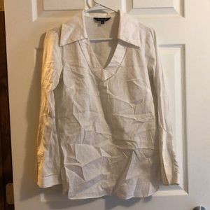 White Long Sleeve Top